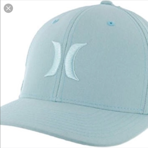 Hurley Light Blue Flex Hat Fitted 